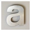 Huisnummer RVS 9 cm - Letter A