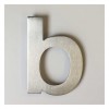 Huisnummer RVS 12 cm - Letter B