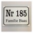 Aluminium huisnummer 20 x 15 cm-3