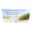 Gedenk tafel plexiglas 15 x 10 cm