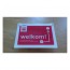 Plexiglas naambord 195 x 145 mm
