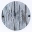 Plexiglas naambord rond 195 mm-2