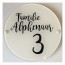 Plexiglas naambord rond 195 mm-3