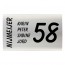 RVS naambord gebogen 30 x 20 cm-1